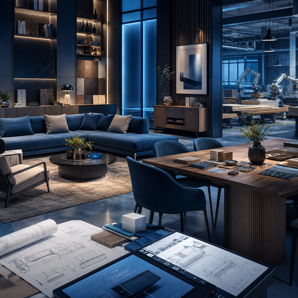 Interior Design company This image describes a Interior Design company